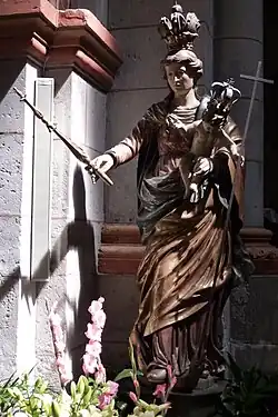 Beeld van de Moeder Gods met Kind