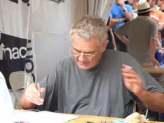 André Geerts op het Internationaal Stripfestival van Solliès-Ville in augustus 2008.