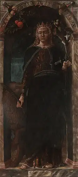 Andrea Mantegna: Sint Eufemia