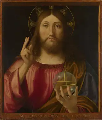Andrea Previtali, Salvator Mundi (1519)