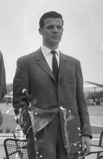 Andries van Dijk in 1958