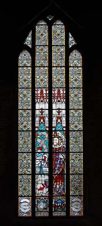 Het gereconstrueerde Nicolaasvenster