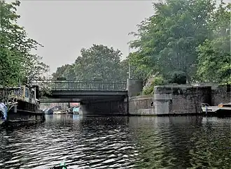 De Anna van Saksenbrug over de De Rijpgracht, 2011.