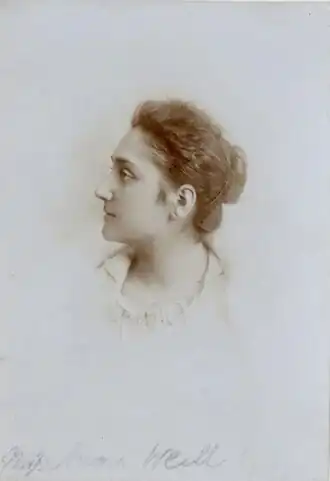 Portret van Anna Weill (omstreeks 1900)