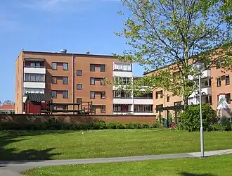 Appartementencomplex in Annetorp.