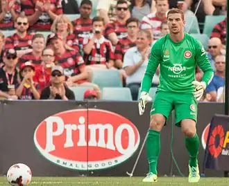 Čović in het tenue van Western Sydney Wanderers in november 2013.