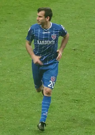 Šerić bij Karabükspor.