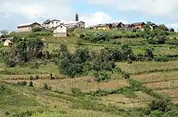 Uitzicht op Antoetra