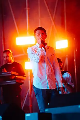 Antoon tijdens Hello Festival in 2022