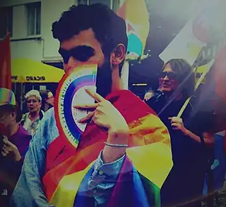 Sfeerbeeld van de Antwerp Pride 2017