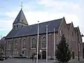 Kerk van Sint-Jan De Doper voor de brand