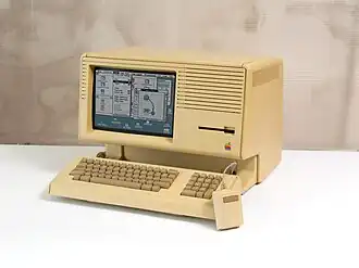 De Macintosh XL op basis van de Apple Lisa
