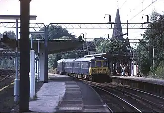 Het station in 1978