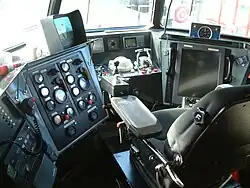 Stuurhuis, brug of cockpit