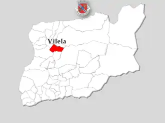 Kaart van Vilela