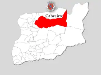 Kaart van Cabreiro