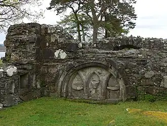 Ardchattan Priory: koor