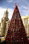 Kerstboom in Arequipa