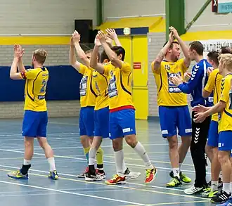 Aristos tegen Bevo HC 2 in 2016