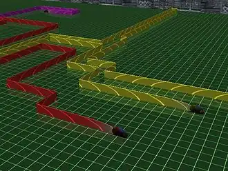 scène uit Armagetron