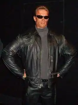 Wassen beeld van T-800 in Madame Tussauds Londen