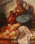 Arthur Navez - De keukentafel (1926)