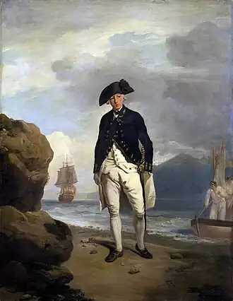 Portret van Arthur Phillip(1786), Francis Wheatley, NPG