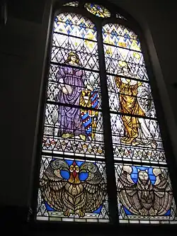 Raam in Universiteitsmuseum Groningen