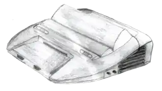 Tekening van de Atari Panther