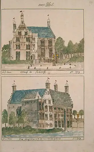 Afbeelding uit de Atlas Schoemaker (1710-1735)