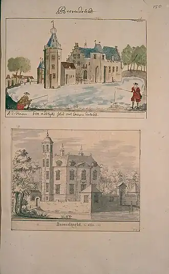 Boven Oud-Berendrecht, onder het nieuwe Berendrecht