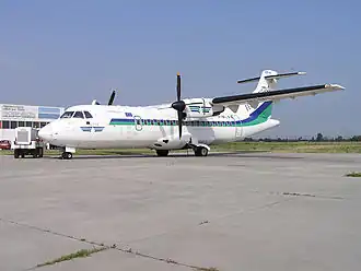 Een ATR 42 van Italy First.