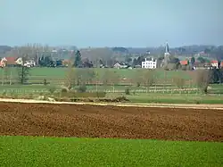 Zicht op Wever vanuit Bunsbeek