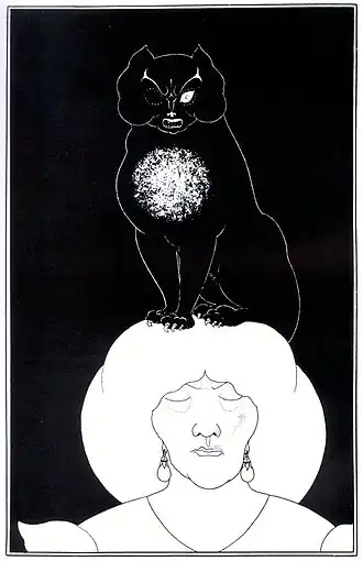 Illustratie van Aubrey Beardsley, 1894