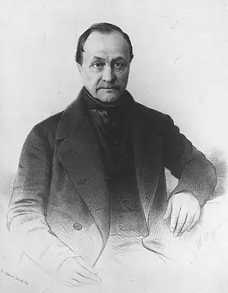 Portret van Auguste Comte