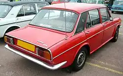 Austin Victoria, achterzijde