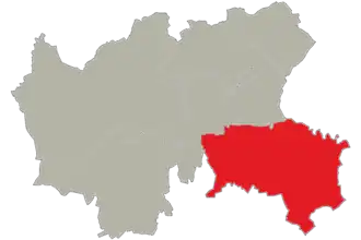 Kaart van Autelbas-Barnich