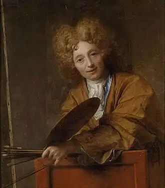 Jean-Baptiste Santerre, zelfportret