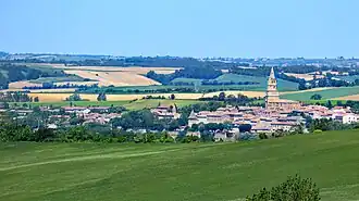 Gezicht op Avignonet-Lauragais