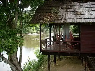 Vakantiehuisjes bij de Awaradam