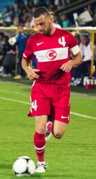 Demir spelend voor Turkije A2.