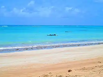 Strand bij Passo de Camaragibe