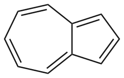 Structuurformule van azuleen