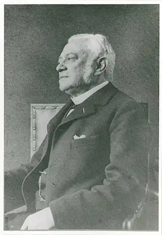 De Jonge in ca. 1895.