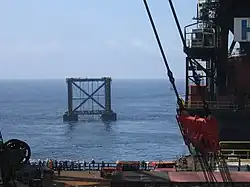 Lancering van de Benguela Belize basistoren (16/16)