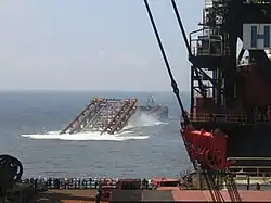 Lancering van de Benguela Belize basistoren (8/16)