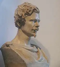 Johan Nicolaas van Gelder, Portretbuste B.C. Koekkoek (1844)