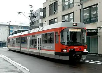 treinstel Be 21 te Dietikon