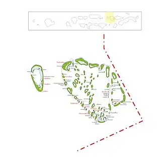 Kaart van Ahivaffushi