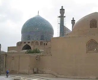 De koepel vanaf de achterzijde